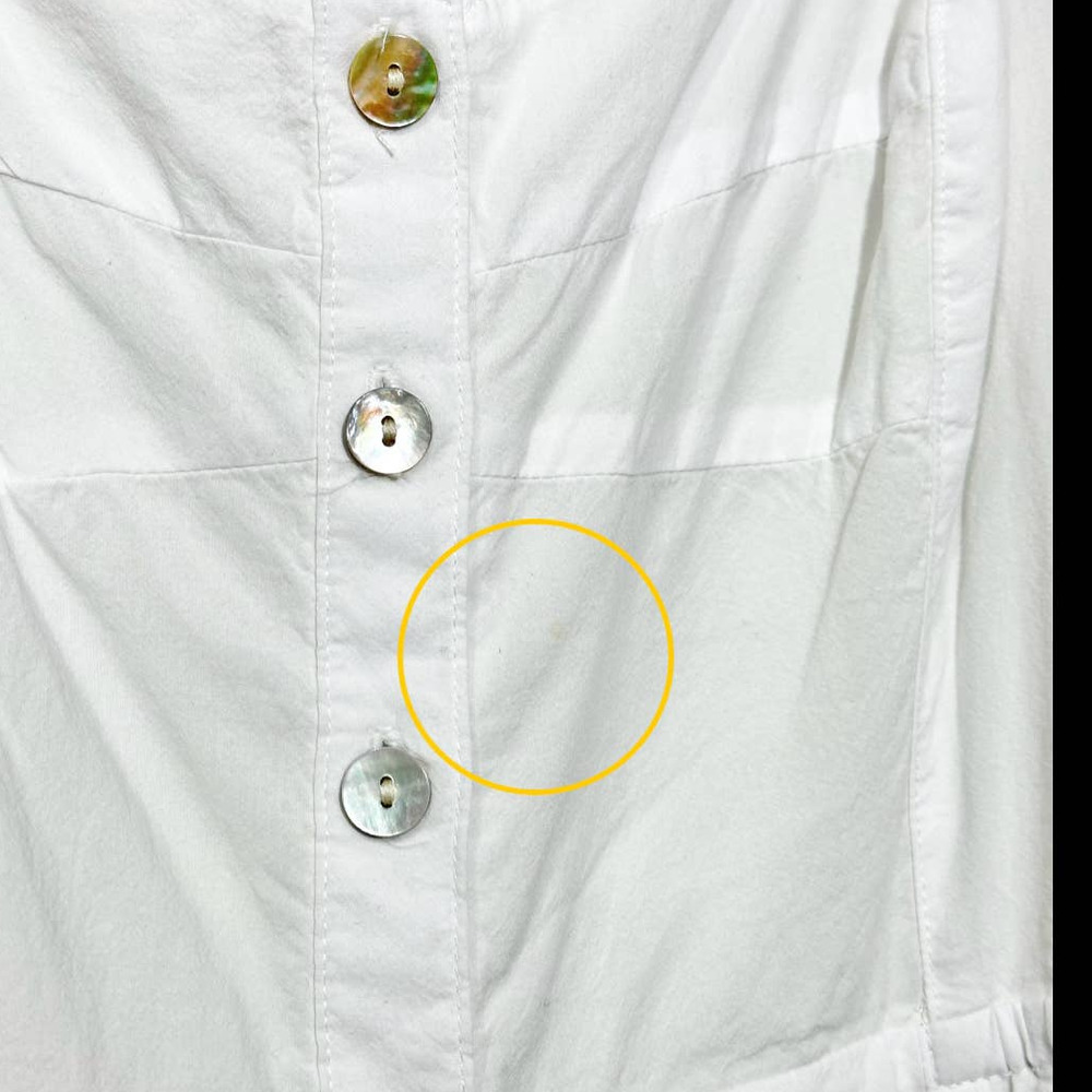 Madewell | Nwt Button-Front Tiered Midi Dress Nk4… - image 8